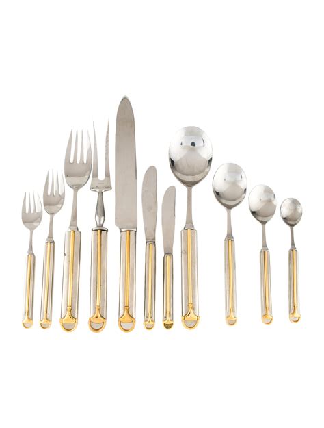 gucci silverware|neiman marcus fine china set.